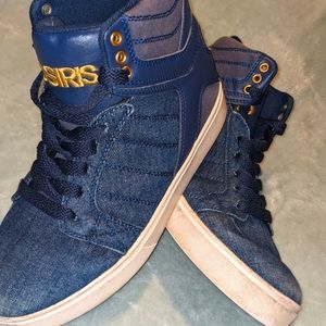 Osiris high top denim sneakers